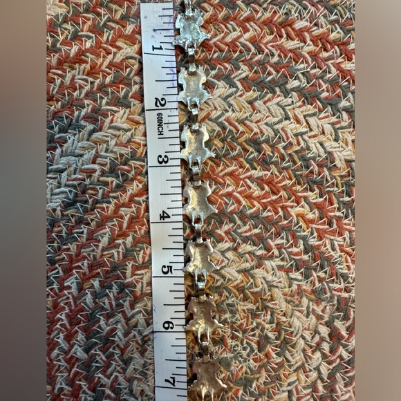 Vintage 1970s Sterling Frog Bracelet - Picture 6 of 10